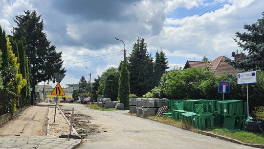 Mława: Ulica Mazurska zyskuje nową nawierzchnię