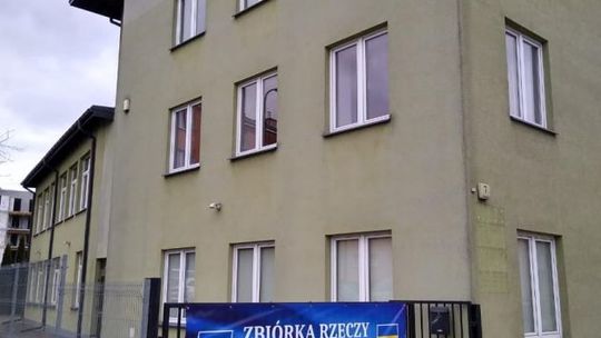 Mława uruchomiła punkt pomocy rzeczowej