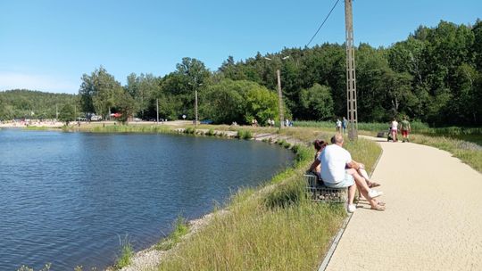 Mława. Zakaz kąpieli w zalewie Ruda