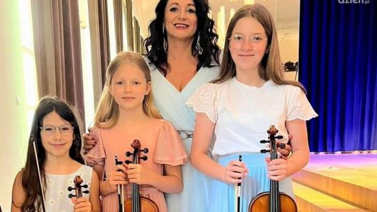 Mławskie skrzypaczki z kolejnymi sukcesami