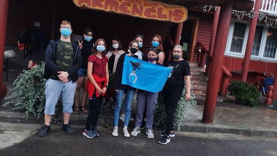 Młodzież z Krasnego z wizytą na Litwie (zdjęcia)