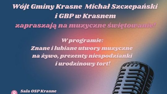 “Mogło być nic!” - z okazji 75-lecia Biblioteki Publicznej w Krasnem oraz Dni Kobiet i Mężczyzn
