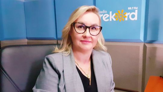 Monika Lemanowicz, dyrektor Miejskiego Ośrodka Pomocy Społecznej w Ciechanowie, w Radiu Rekord