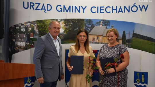 Monika Wolska i Marta Skoneczna (SP w Gumowie) - nauczycielki mianowane