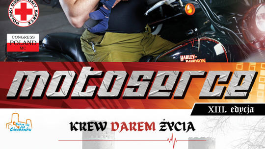 Motocykliści będą zbierać krew. Zbliża się Motoserce