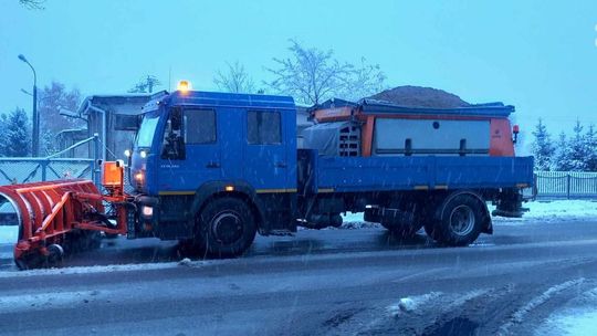 Na całej połaci śnieg