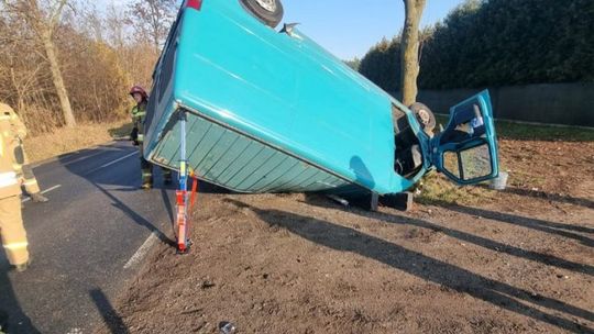 Na DK 50 zderzyły się trzy samochody