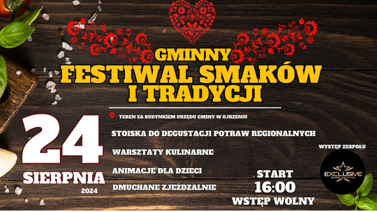 Najważniejsze wydarzenia w Gminie Ojrzeń!