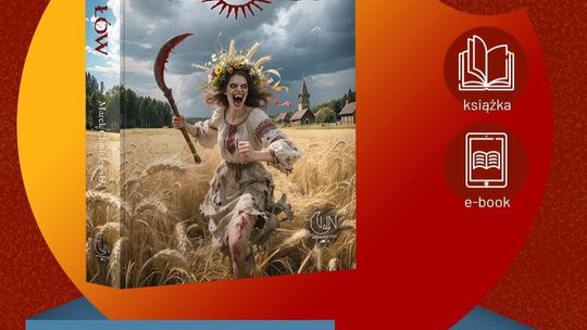 Plakat promujący książkę pt. "Dziki Łów"