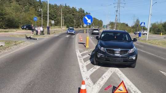 Niebezpieczny długi weekend na mławskich drogach – ranna 13-letnia rowerzystka