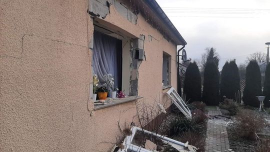 Nikt nie nie został ranny. W domu po wybuchu gazu na razie nie można mieszkać