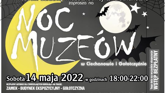 Noc Muzeów w Ciechanowie i Gołotczyźnie