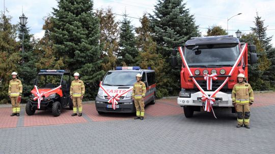 Nowe pojazdy dla OSP Jednorożec i OSP Mchowo