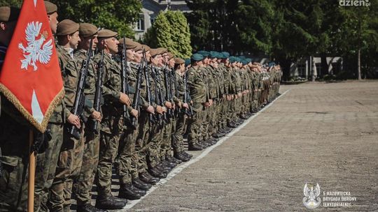 Nowi żołnierze 5MBOT złożyli przysięgę w Opinogórze Górnej