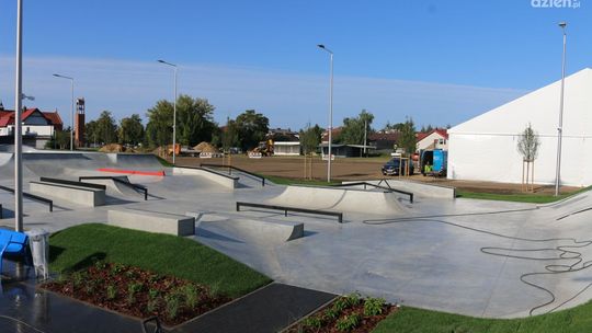 Nowo otwarty skatepark w Mławie!