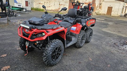Nowy quad 6x6 w OSP Nowy Dwór Mazowiecki!