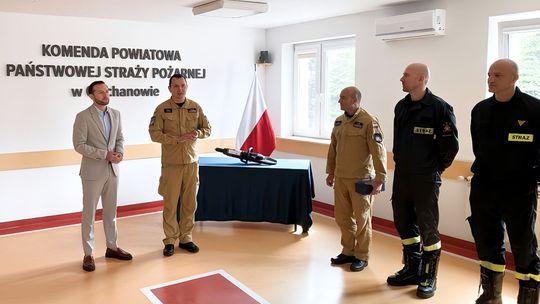 Nowy sprzęt dla strażaków z Ciechanowa