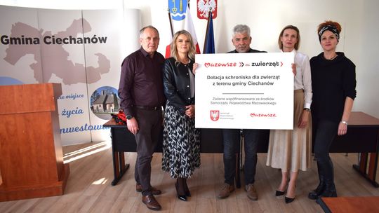 Nowy sprzęt i zmodernizowane boksy w schronisku w Pawłowie