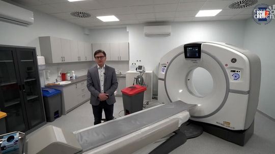 Nowy tomograf w ciechanowskim szpitalu