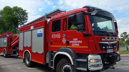 Obyło się bez ewakuacji! Rozszczelnienie gazociągu w Opinogórze [zdjęcia] 