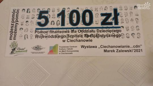 Od portretu do konkretu! Poznajcie ciechanowskiego artystę o wielkim sercu