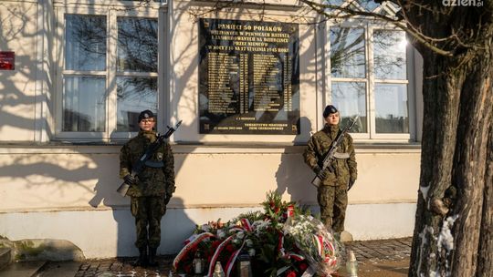 Oddali hołd pomordowanym w 1945 roku
