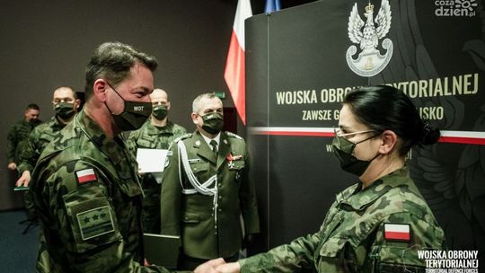Oficerskie patenty u mazowieckich terytorialsów