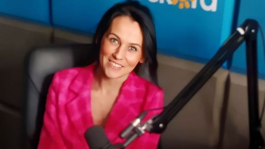Olga Kobyłecka - p.o. dyrektora Szkoły Podstawowej w Bądkowie, gm. Sońsk, w Radiu Rekord