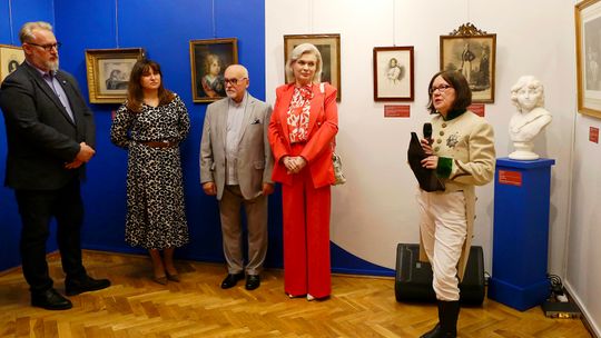 Podczas wystawy Orlątko - syn Napoleona