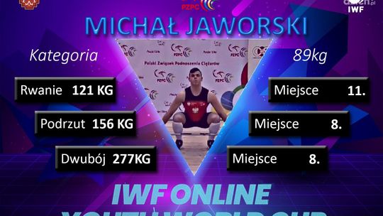 Ósme miejsce Michała Jaworskiego