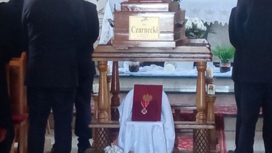 Ostatnia droga śp. druha Jana Czarneckiego