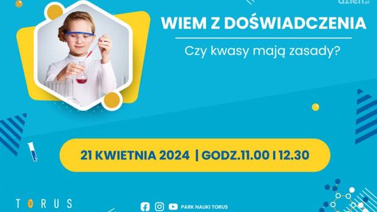 Park Nauki "Torus" zaprasza na warsztaty chemiczne