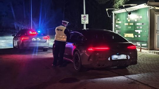 Zatrzymane BMW za przekroczenie prędkości