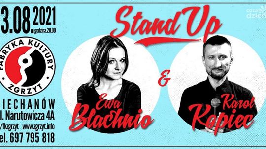 Piątek 13go w Fabryce Kultury Zgrzyt. To będzie stund-upowa uczta?
