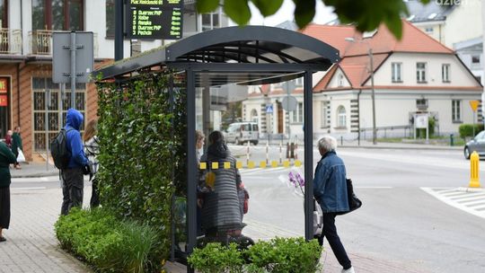 Pierwszy TAKI w Ciechanowie. Na placu Kościuszki pojawił się zielony przystanek