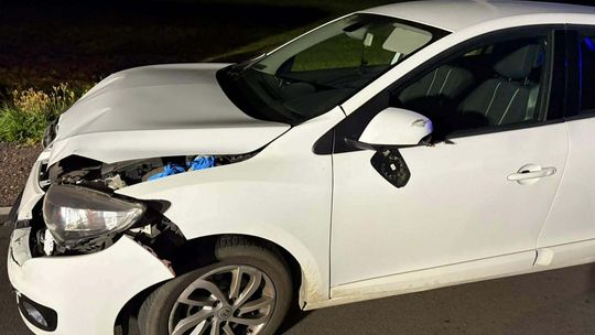 Pijana 35-latka uderzyła w autobus w Szczukach. Drogę zablokował jej świadek