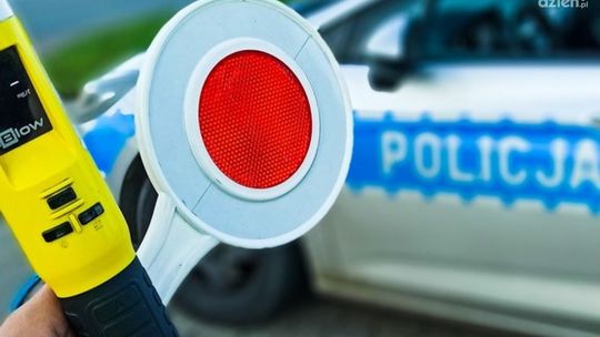 Pijany motorowerzysta zatrzymany w centrum Mławy. Miał ponad 1,6 promila alkoholu
