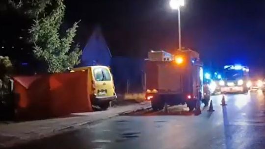 Pilne! Tragedia w Dalanówku, kierowca zginął na miejscu