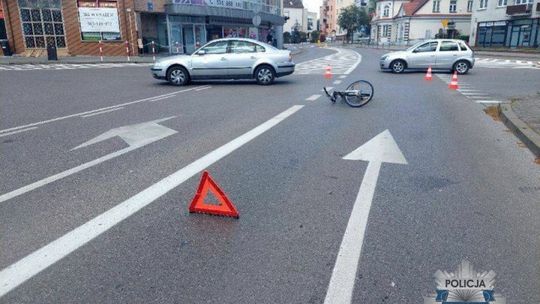 #PILNE Wypadek na Placu Kościuszki: Młody Kierowca Potrącił Rowerzystę