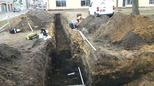 Płońsk. Ludzkie kości w wykopie!