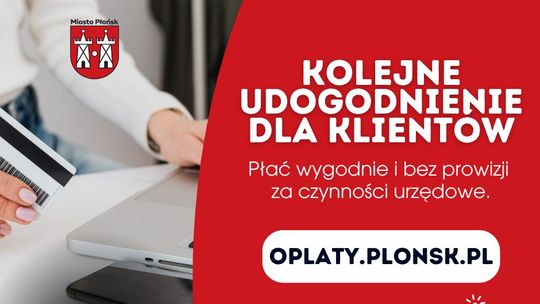 Płońsk. W ratuszu działa nowy system płatności