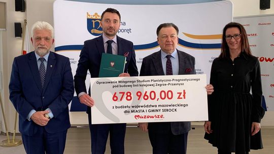 Pociągiem z Zegrza do Przasnysza? Zostanie opracowana dokumentacja