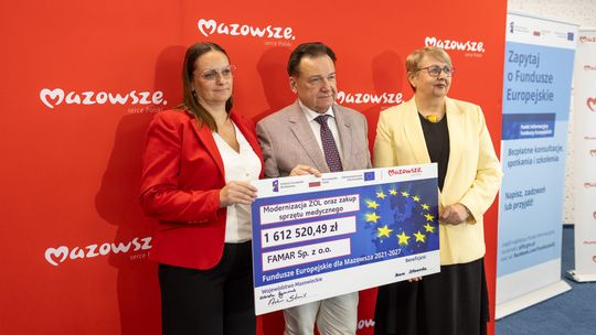 Ponad 1,6 miliona złotych z unijnej kasy trafi do Mławy. ZOL kupi nowoczesny sprzęt