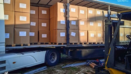Ponad 16 ton nielegalnego tytoniu zabezpieczono w powiecie mławskim