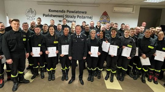 Ponad 670 czynnych druhów ochotniczych straży pożarnych