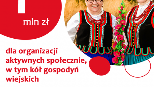 Ponad milion złotych od samorządu Mazowsza dla aktywnych społecznie