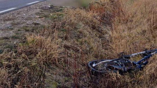 Potrącił rowerzystę i uciekł z miejsca zdarzenia