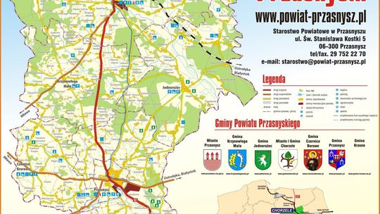 Powiat Przasnyski jest zmuszony odstąpić od umowy z wykonawcą dwóch dróg przebiegających przez jego terytorium. Zarząd chce ratować inwestycje