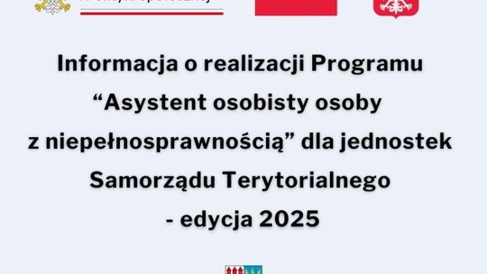 Powiat Przasnyski realizuje program „Asystent osobisty osoby z niepełnosprawnością”