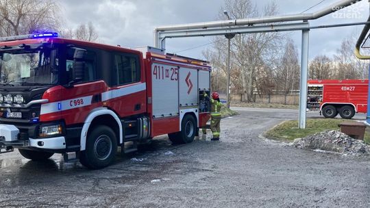 Pożar w ciechanowskiej drukarni